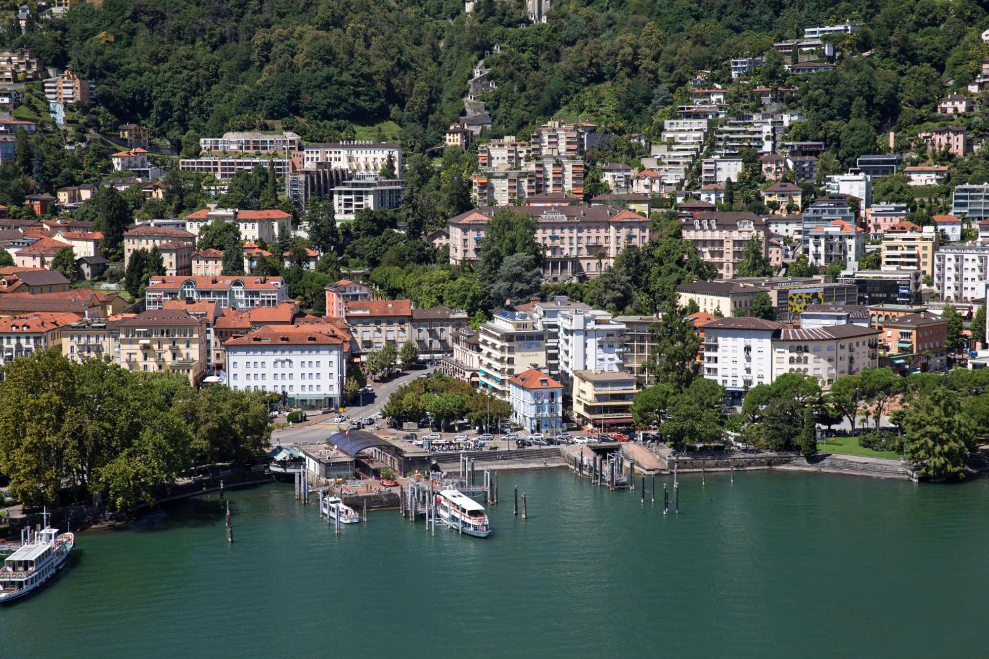Hotel Rondinella Locarno Kültér fotó