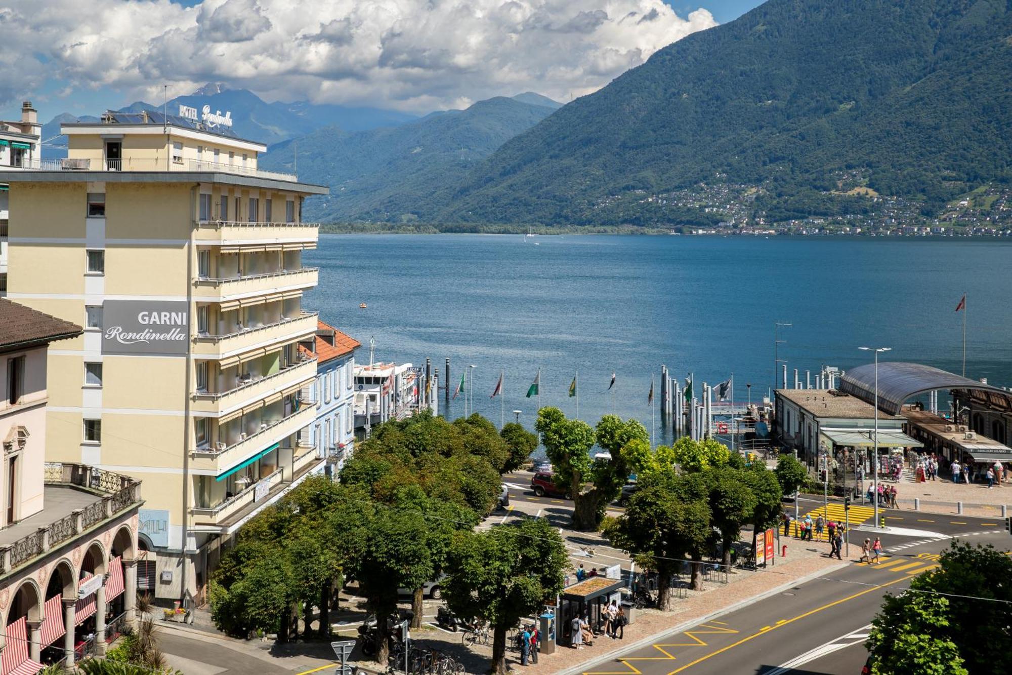 Hotel Rondinella Locarno Kültér fotó
